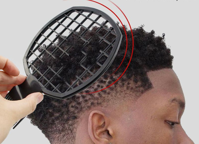 Embrace your texture and Find your natural curl pattern. Texture twist comb. 