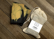 Load image into Gallery viewer, Turmeric Soap &amp; Charcoal Body Soap by DG
