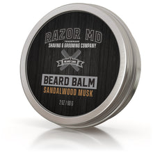 Load image into Gallery viewer, Razor MD Sandalwood Musk Beard Balm
