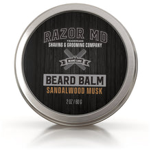 Load image into Gallery viewer, Razor MD Sandalwood Musk Beard Balm

